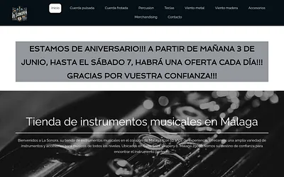 lasonora.net snapshot