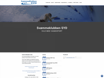 svommeklubbensyd.dk snapshot