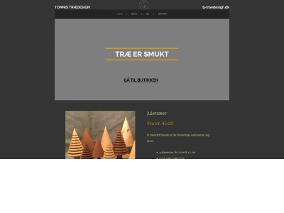 tj-traedesign.dk snapshot