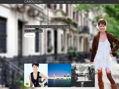 carol-egan.com snapshot