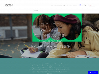 teachthefuture.org snapshot