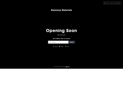 sammysshop.com snapshot