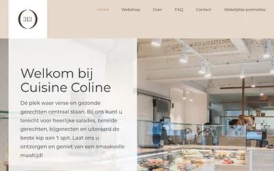 cuisinecoline.be snapshot