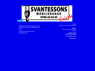 svantessonsmobilkranar.se snapshot