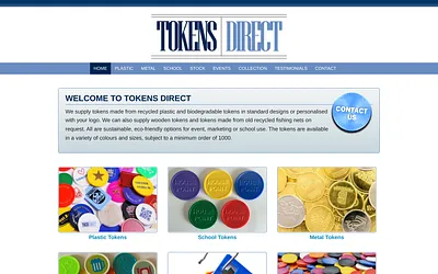 tokensdirect.co.uk snapshot