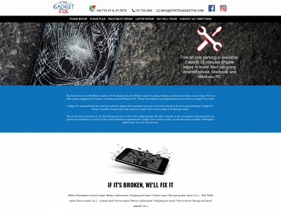 stpetegadgetfix.com snapshot