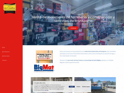 ferreterialascasillasbigmat.com snapshot