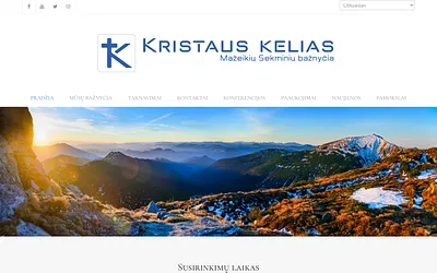 kristauskelias.lt snapshot