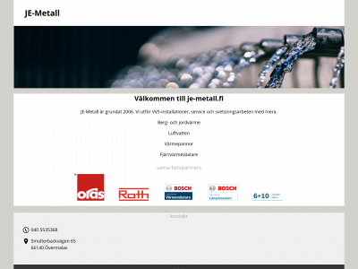 je-metall.fi snapshot