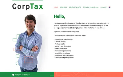 corptax.nl snapshot