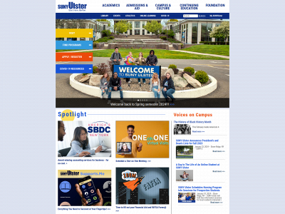 sunyulster.edu snapshot