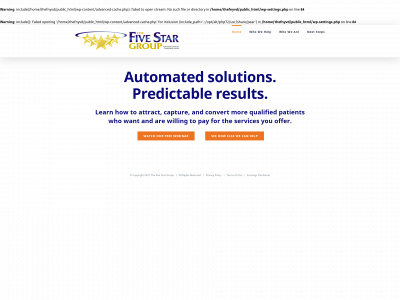 thefivestargroup.com snapshot