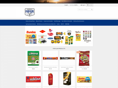 nordicninjastore.com snapshot