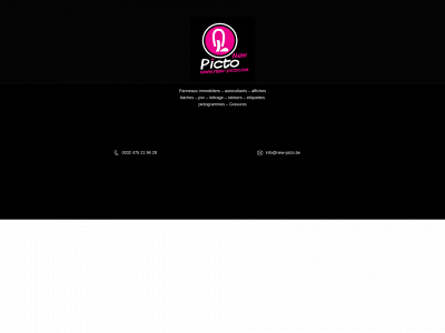 new-picto.be snapshot