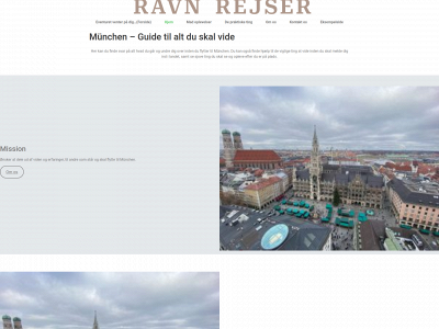 ravnrejser.dk snapshot