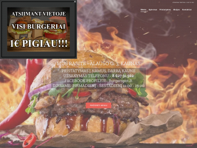 burgerspot.lt snapshot