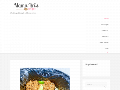 mamabrisrecipes.com snapshot