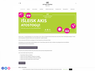 optikoscentras.lt snapshot