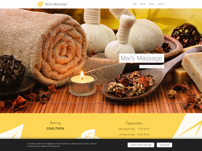 mais-massage.se snapshot