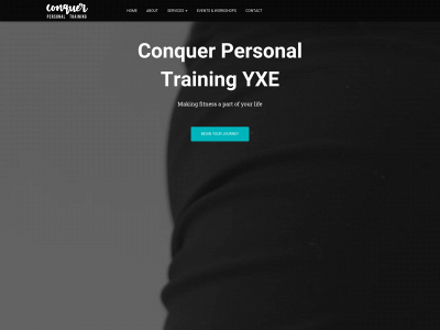 www.conquerpersonaltrainingyxe.com snapshot