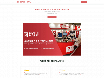 exhibitionstall.in snapshot