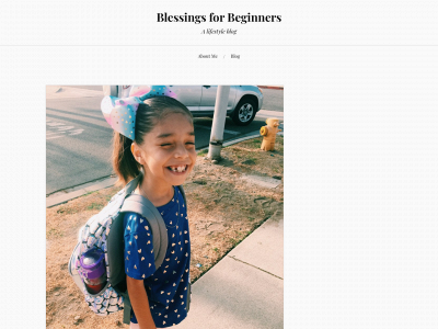 blessingsforbeginners.com snapshot