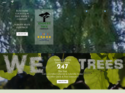 www.treeservicesofasheville.com snapshot