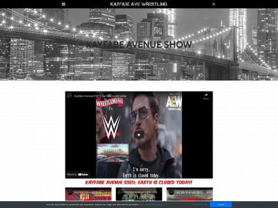 kayfabeavewrestling.com snapshot
