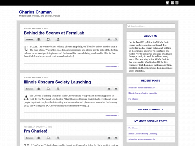 charleschuman.com snapshot