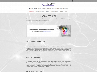 fundacionsummamundo.com snapshot