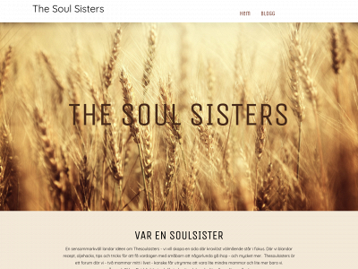 thesoulsisters.se snapshot