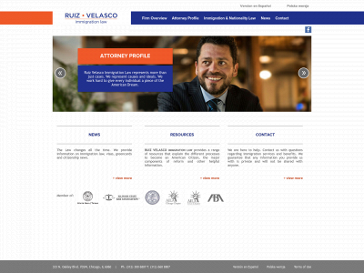 ruizvelascolaw.com snapshot