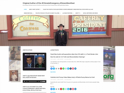 andycaffrey.org snapshot