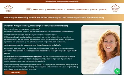 welzijnmantelzorg.nl snapshot