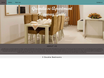 grandioseholidays.com snapshot