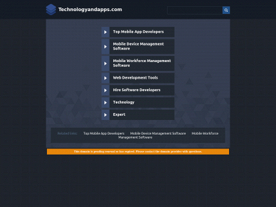 technologyandapps.com snapshot