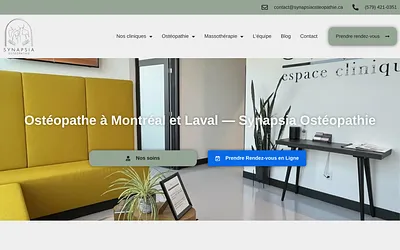 synapsiaosteopathie.ca snapshot