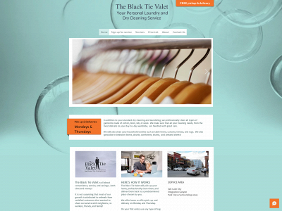 theblacktievalet.com snapshot