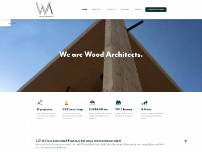 wood-architects.be snapshot