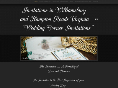 weddingcornerinvitations.com snapshot