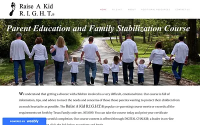 www.raiseakidright.com snapshot