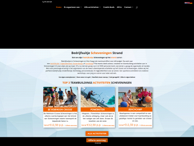 bedrijfsuitjescheveningenstrand.nl snapshot