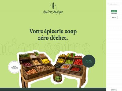 haricotmagique.ca snapshot