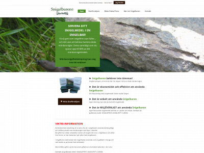 snigelbaren.se snapshot