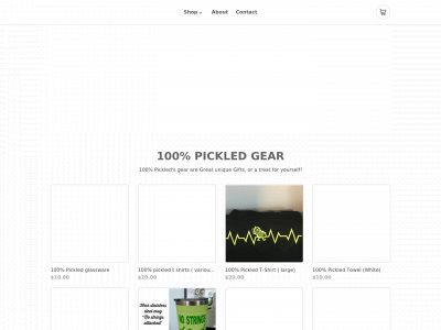 www.100percentpickled.com snapshot