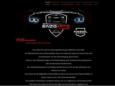 einzigartig.world snapshot