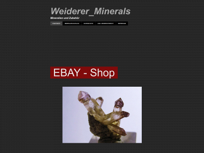 mineralien-weiderer.de snapshot