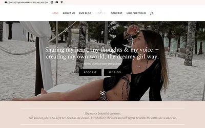 emmamariewilhelm.com snapshot