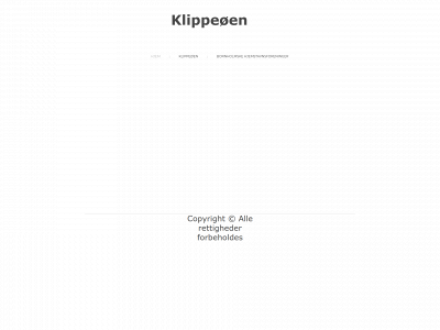 klippeøen.dk snapshot