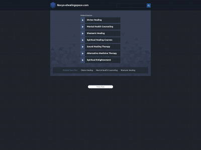 navya-ahealingspace.com snapshot